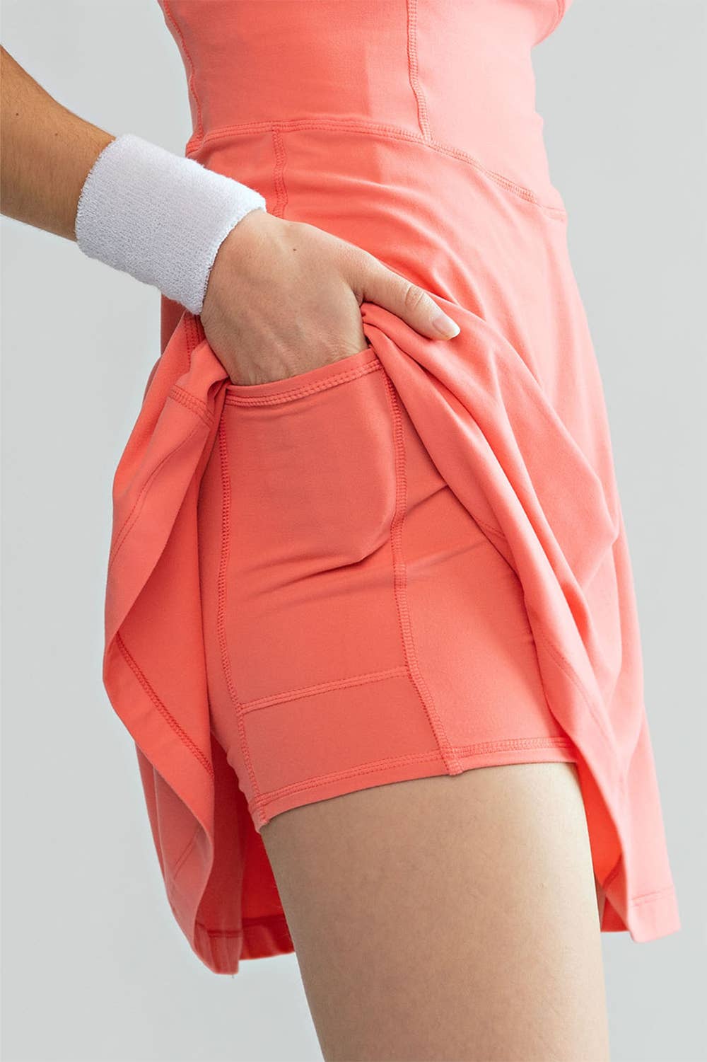 Rae Mode - Wholesale Athletic Dress - Women's - BUTTER ROMPER DRESS WITH KEYHOLE27