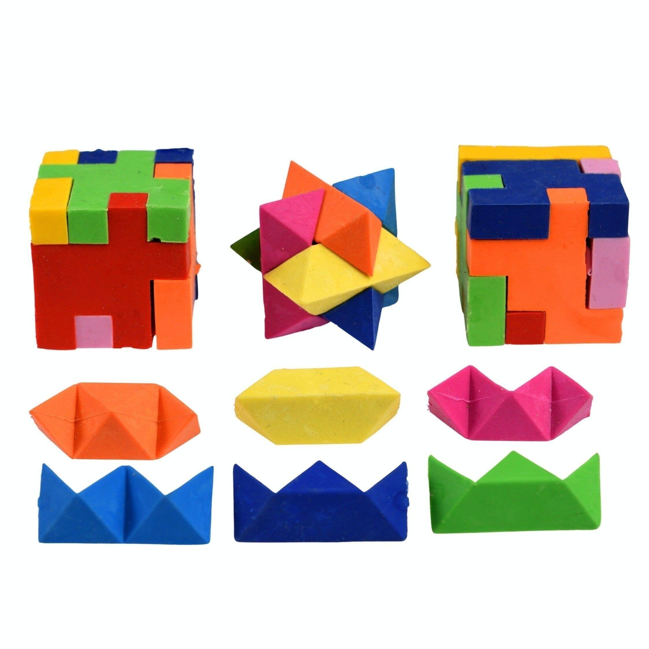 Rex B2B - UK - Wholesale Puzzle - Kids - 3D Puzzle Erasers (Set of 4) - Wild Bear4