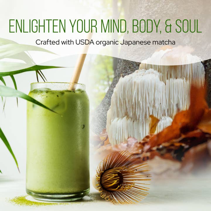La Republica Coffee - Wholesale Health/Detox Tea - La Republica USDA Organic MATCHA with Lion's Mane