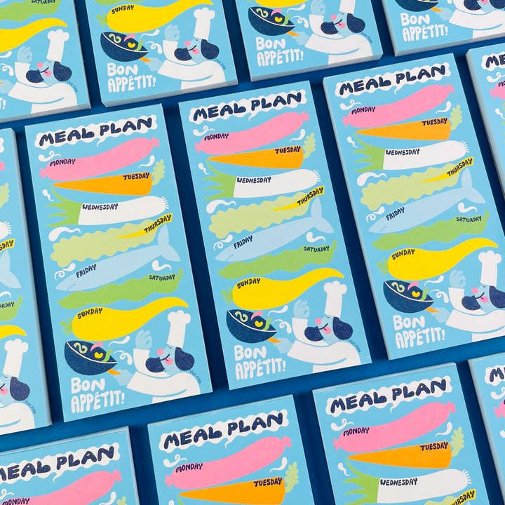YUK FUN – wholesale Notepad – YUK FUN Meal Planner Notepad1