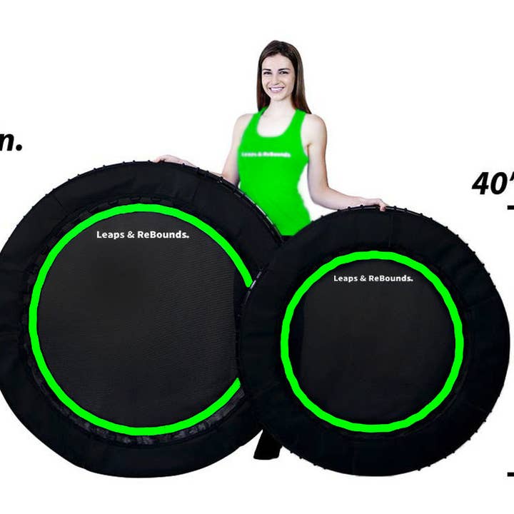 Leaps and Rebounds – Equipamento de fitness por atacado – The Leaps and Rebotes Mini Trampolim e Rebotes Fitness