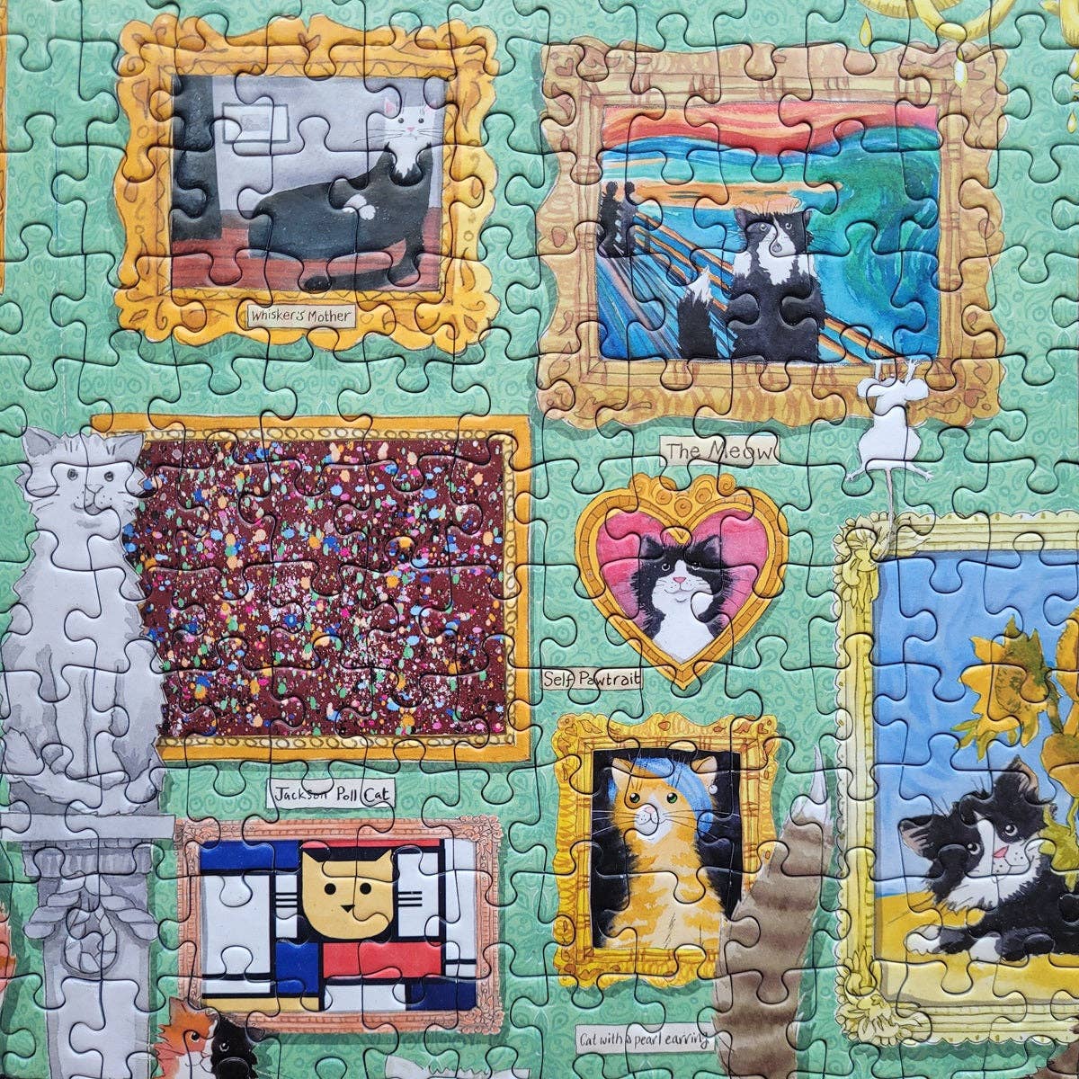Gibsons Games Inc - Wholesale Puzzle - Adult - Night at the Meowseum 1000 Piece Jigsaw Puzzle3