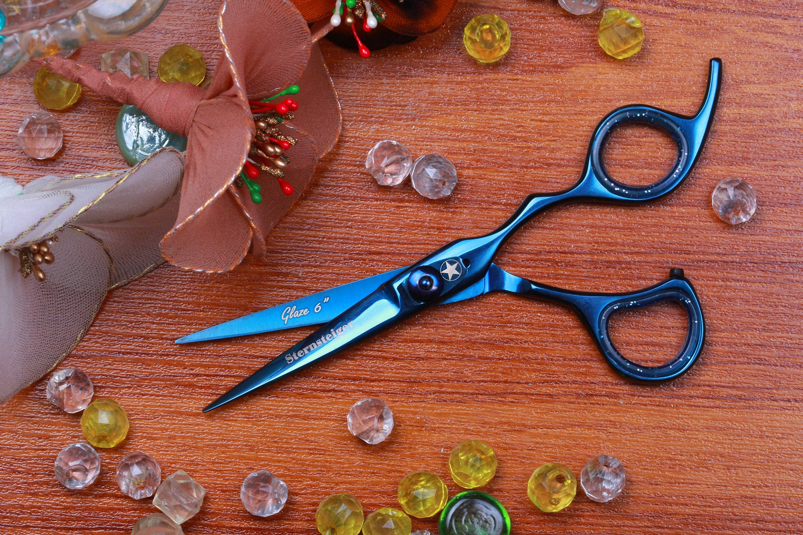 STERNSTEIGER – Großhandel Haarscheren – Sternsteiger Haarschere Glasur 6,5 Zoll1