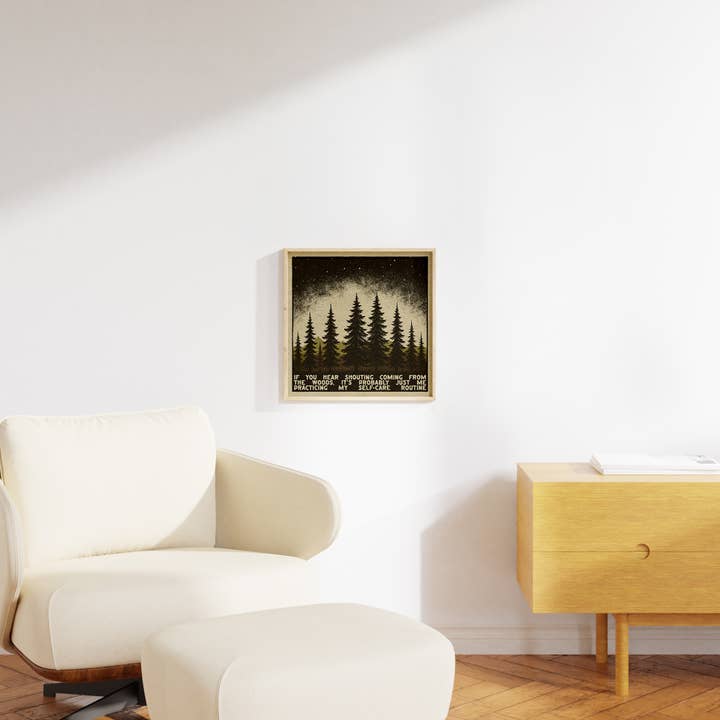 SheeleyCo - Wholesale Art Print - If You Hear Shouting Art Print1