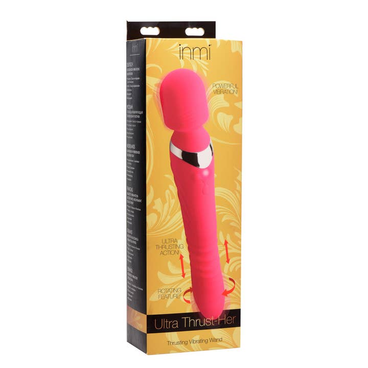 INMI Toys - Wholesale Sex Toy - Ultra Thrust-Her Thrusting and Vibrating Wand