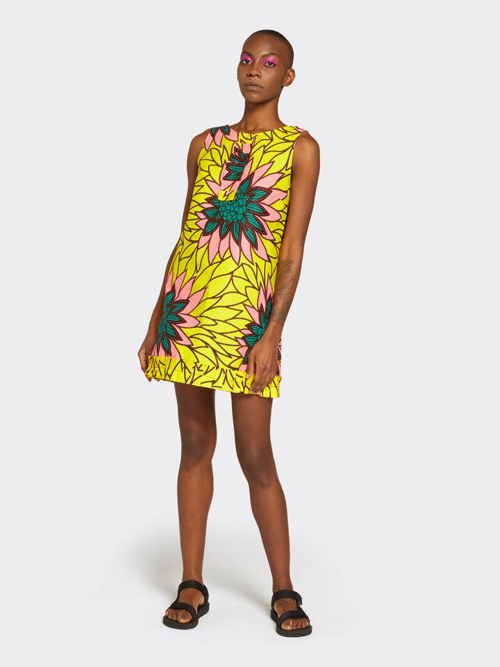 Sleveless Flounce Summer Queen Dress for wholesale by Endelea