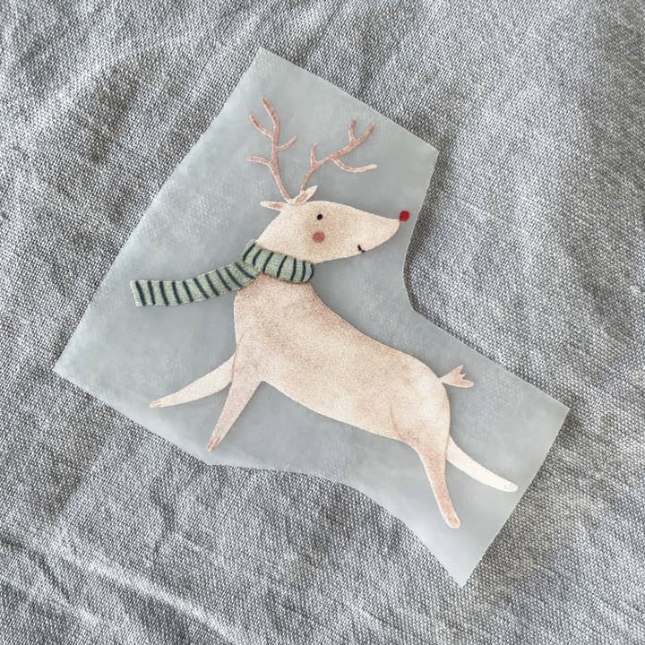 Hannahs Firlefanz - Wholesale Patch - Iron-on reindeer