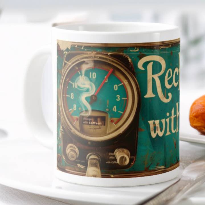 MUG - Recharge with coffee for wholesale by CALLVIN EU