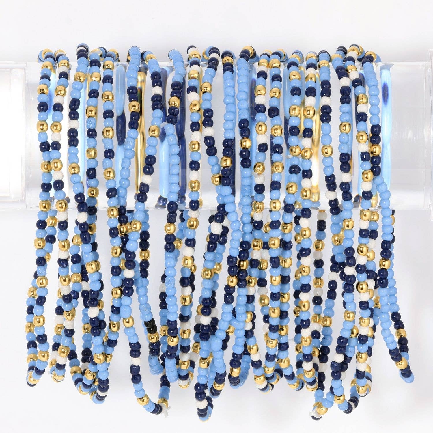 Splendid Iris - Wholesale Jewelry Set - Stretch Seed Bead GAME DAY Bracelets7