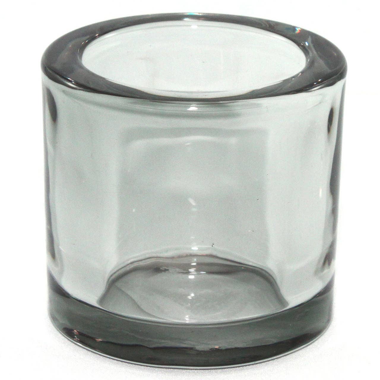 Twilight Collection - Wholesale Candle Holder - Heavy Glass Votive Holder | Smoke0