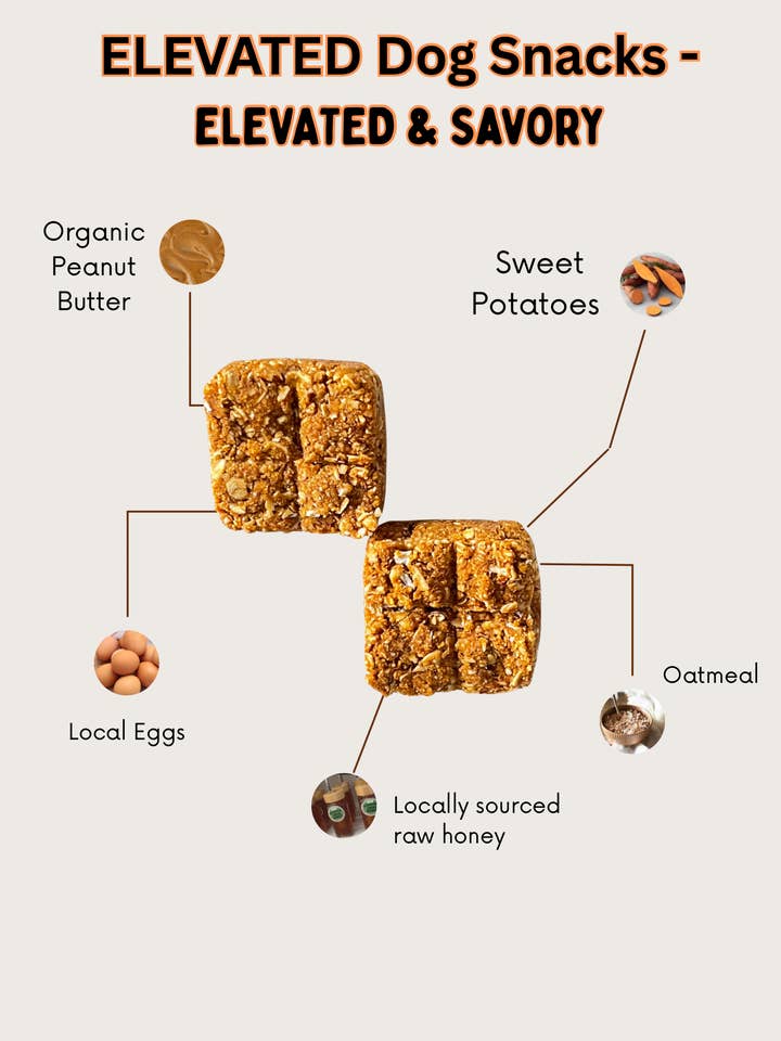 FÖRHÖJDA HUNDsnacks för wholesale av Natural Elevation llc