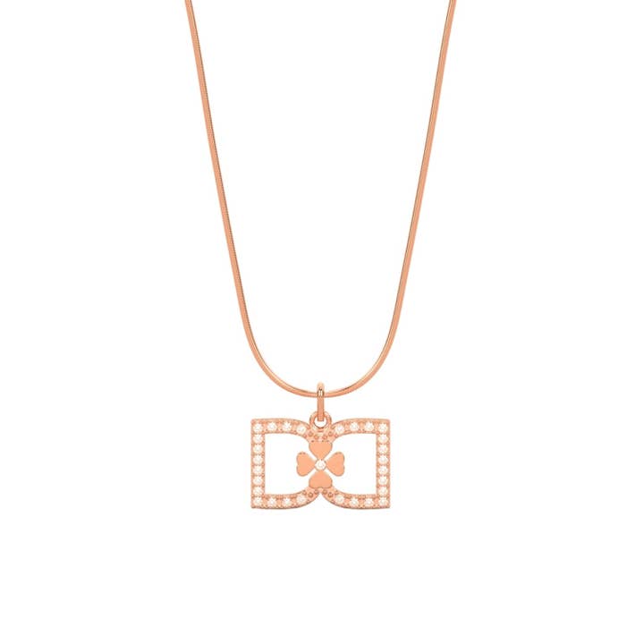 Collana DD Diamanti - Oro Rosa per la vendita all'ingrosso da parte di DAYLO