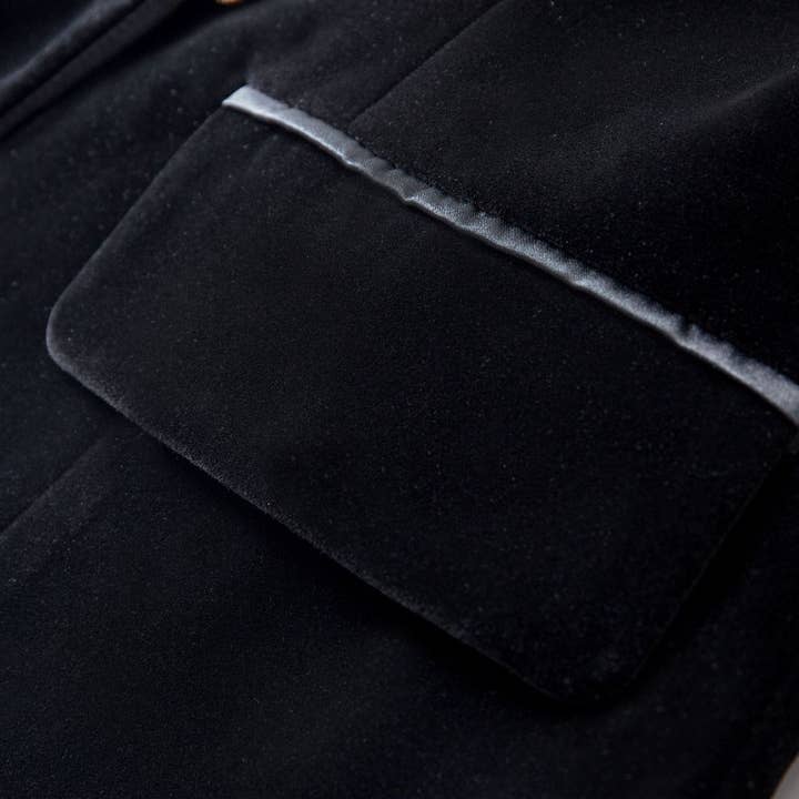 Productseeker – Engroshandel Blazer - Dame – BL032 Elegant Velvet Slim Fit blazer til kvinder5