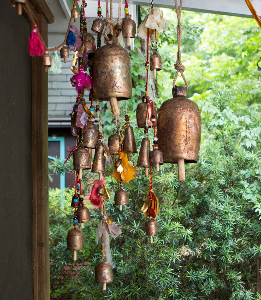 Matr Boomie Fair Trade - Wholesale Bell - XL Rustic Noah Cow Bell Wind Chime - Hand Tuned1