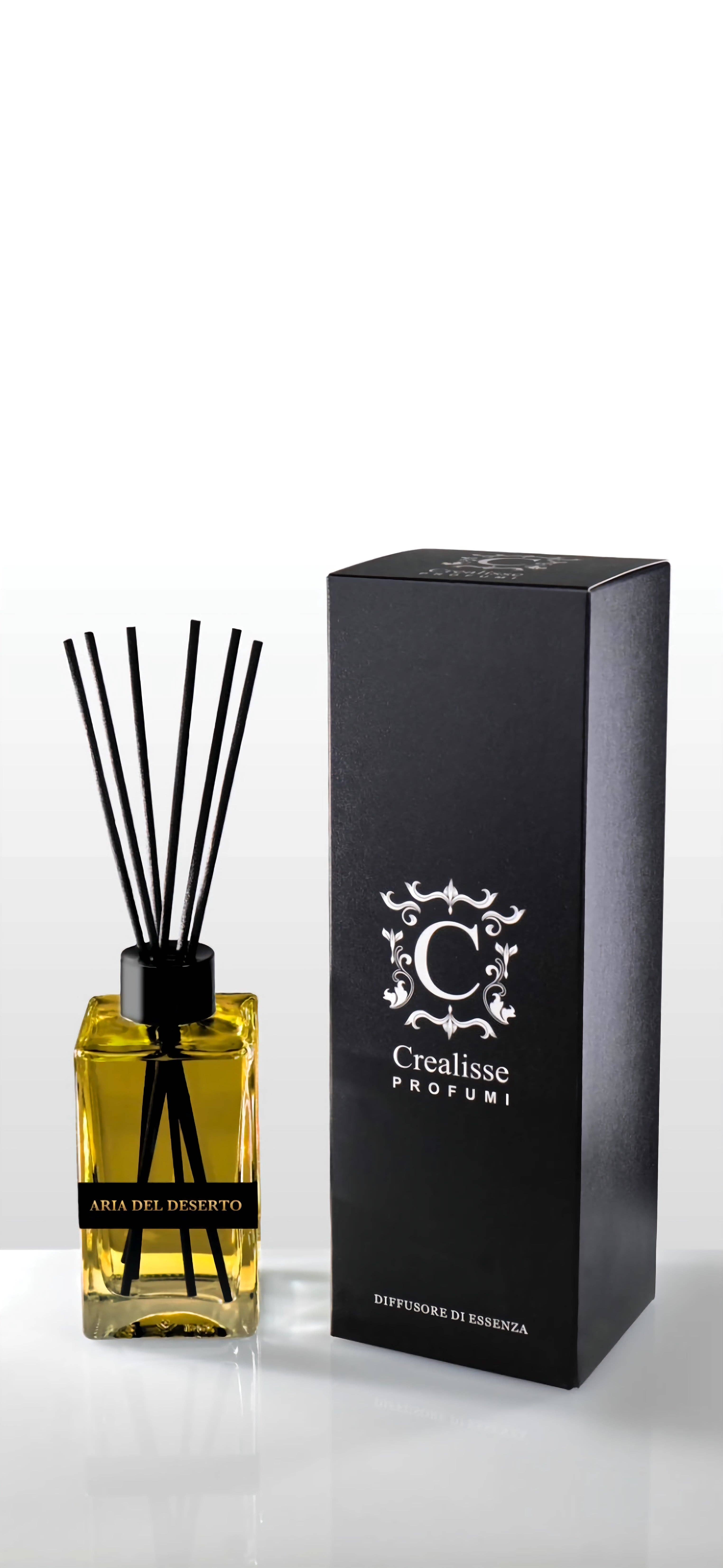 Crealisse Profumi - Wholesale Reed Diffuser - Desert Air Fragrance for Environment - Cube1