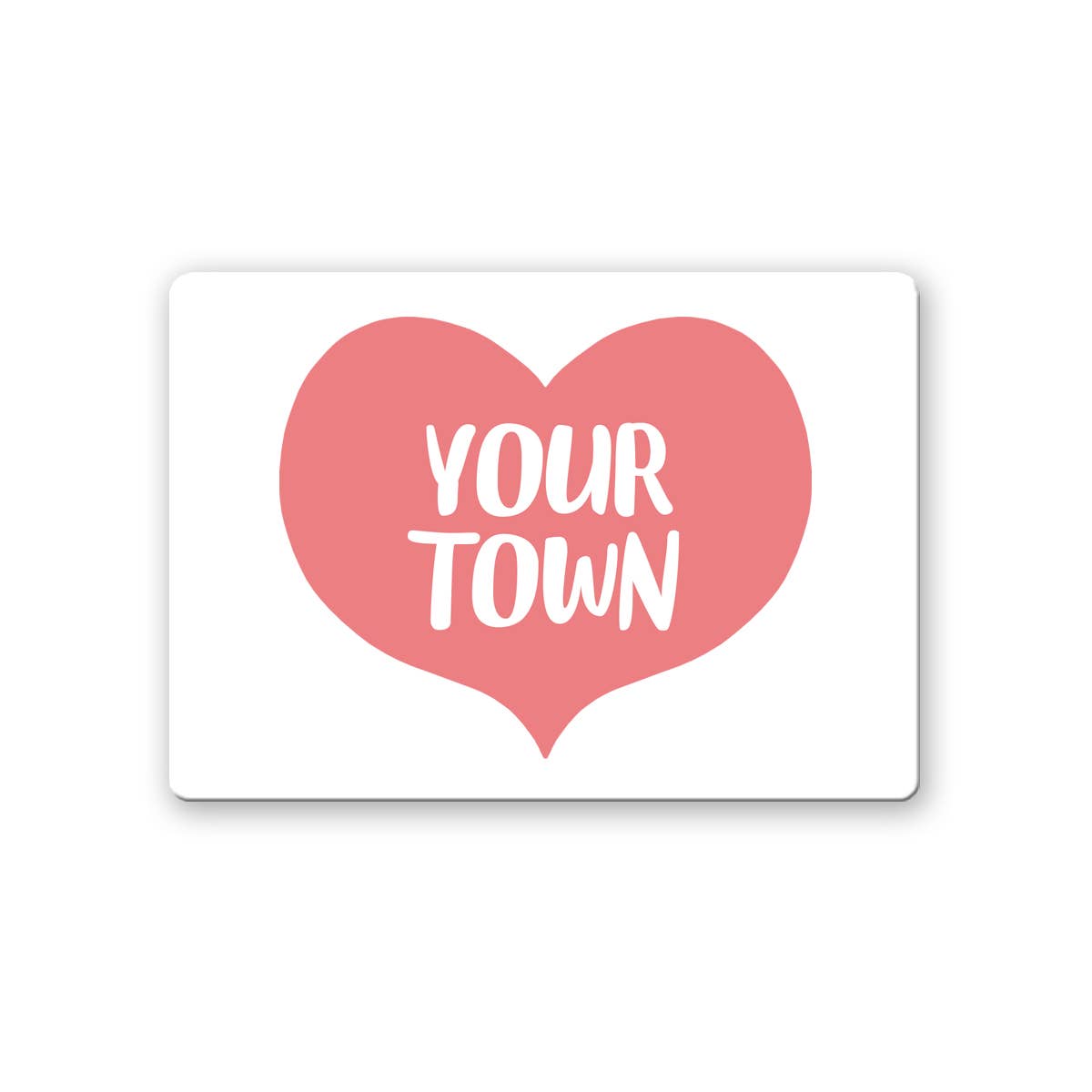 Rock Scissor Paper - Wholesale Magnet - Personalized City Magnet - Big Heart11