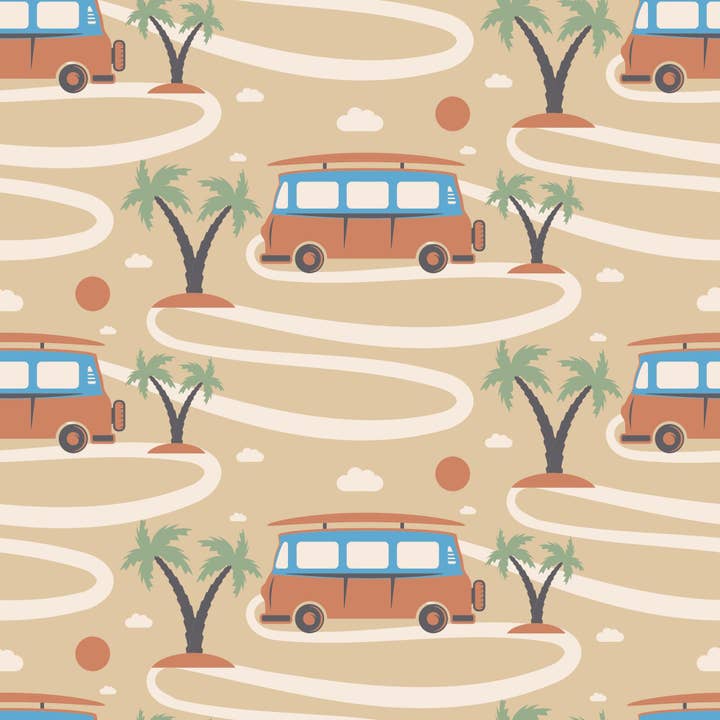 Van de surf Fofo Conversível - Surf Van para venda a revendedores na Faire