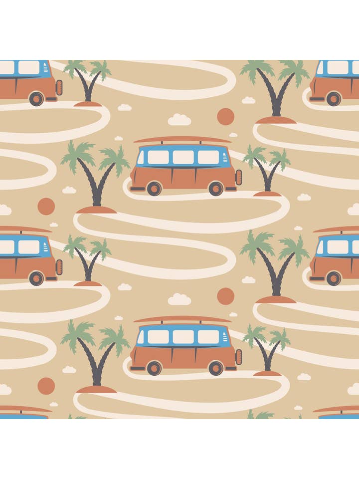 Van de surf Pajama Criança Grande - Carrinha de Surf para venda a revendedores na Faire