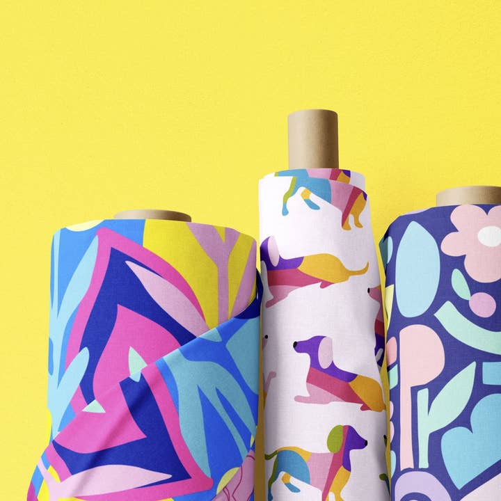 Karina+Kind - Wholesale Fabric - Dashy Daydream | Fabric by the Metre | Mix & Match3