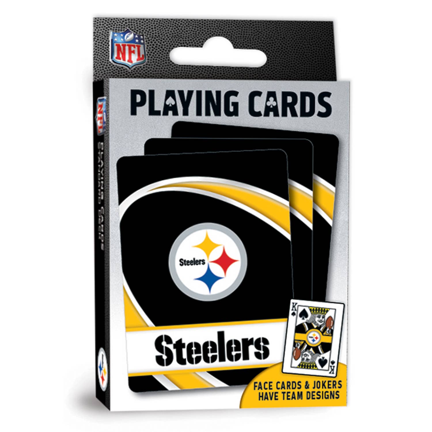Masterpieces Puzzles - Wholesale Playing Cards - Pittsburgh Steelers Playing Cards0