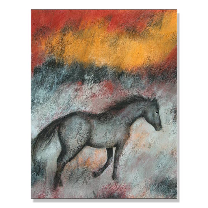 Biglietto di auguri Homeward Everyday di Karen Christine Eide per la vendita all'ingrosso da parte di Karen Eide Studios