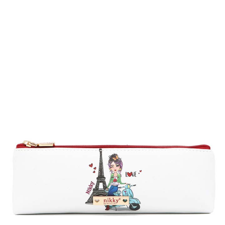 Nicole Lee USA - Wholesale Makeup/Cosmetic Bag - NIKKY SLIM COSMETIC POUCH2