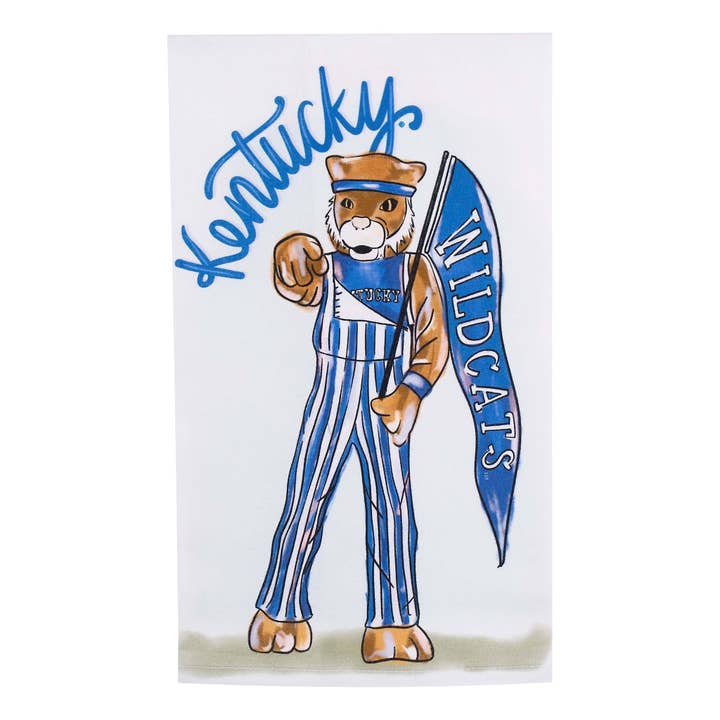 Kentucky Mascot Tea Towel for wholesale by Glory Haus