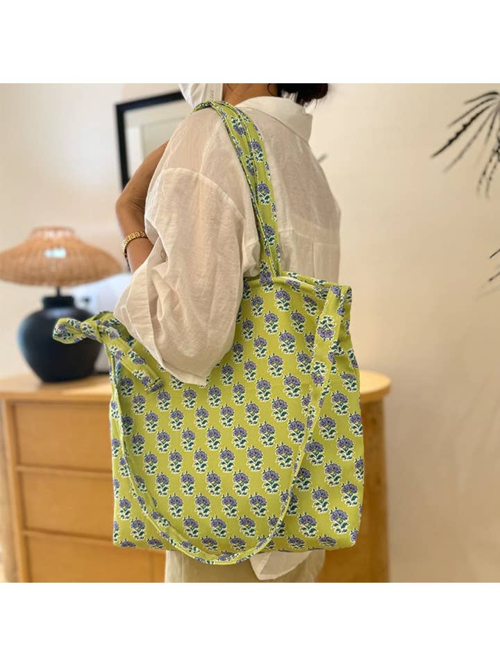 Cosbai - Tote Floral de Ombro para o Dia a Dia por atacado de Funkyrel® Atzbranding Limited