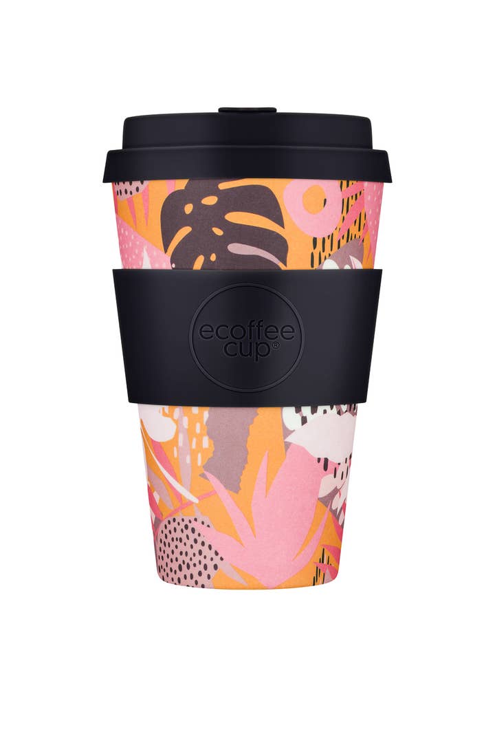 Ecoffee Cup - Wholesale Coffee/Tea Cup - Tsunami at the Halekulani – 14oz0