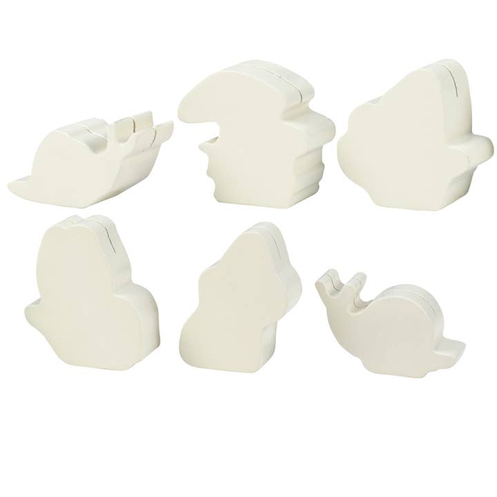 Primitives by Kathy - Wholesale Place Card / Place Holder - Mushrooms Place Card Holder Set