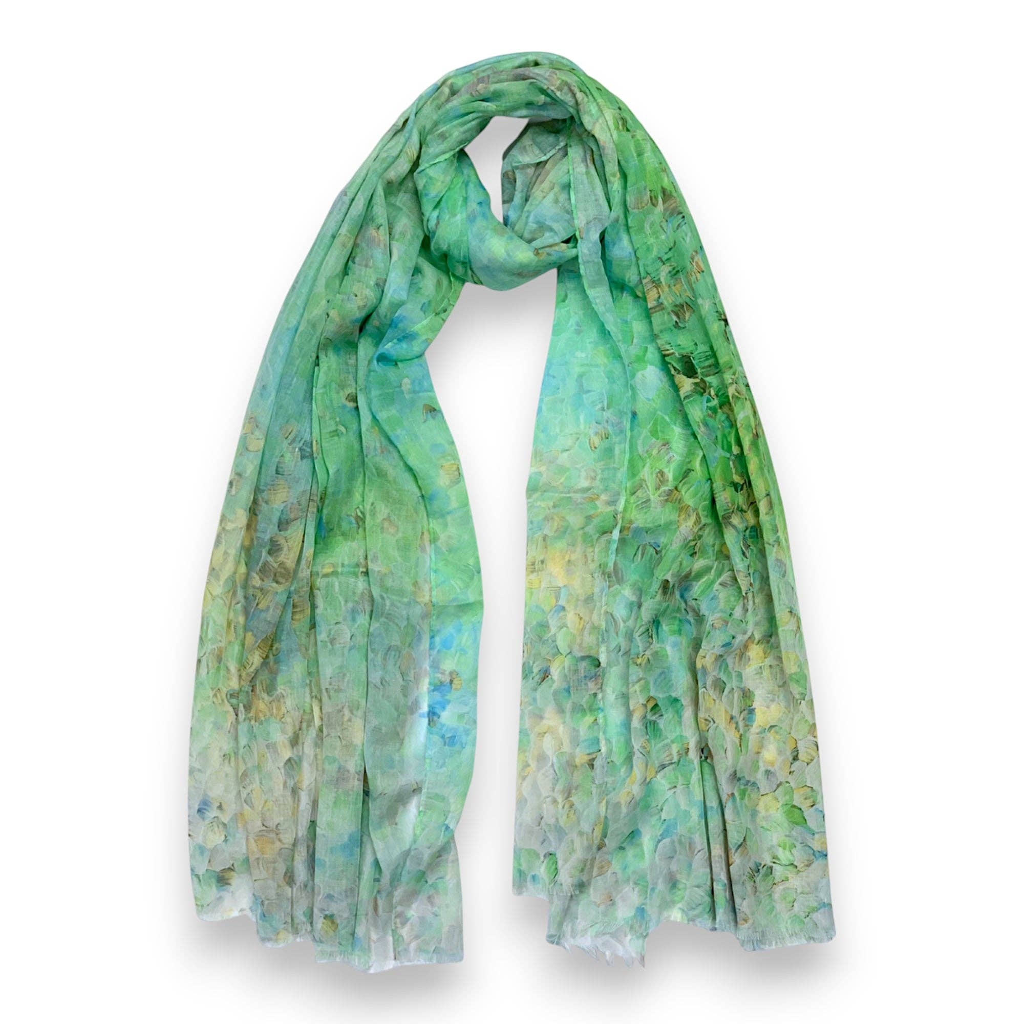 Lili Scarves (US Duty Free) – wholesale Scarf – Women's – Vibrant Mosaic Print Scarf2