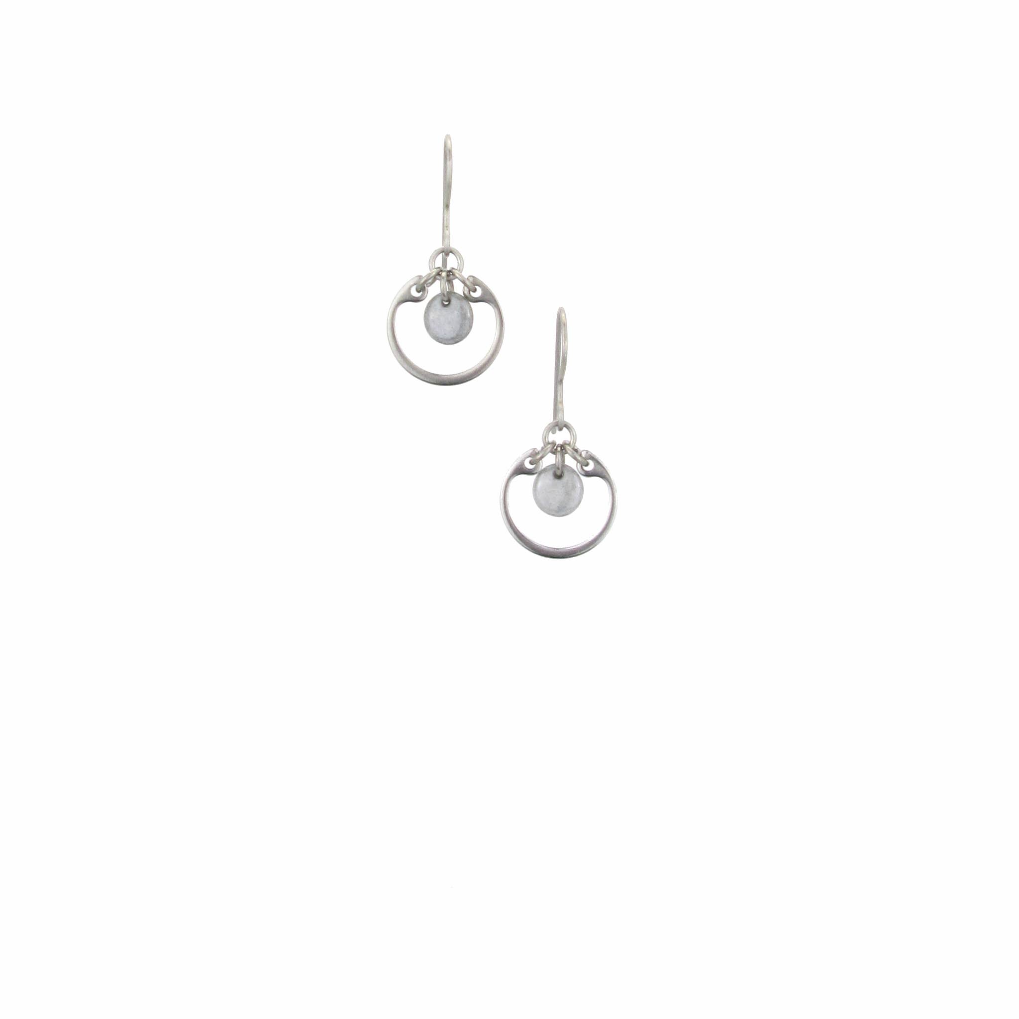 Wraptillion - Wholesale Dangle Earrings - Small Circle Earrings3