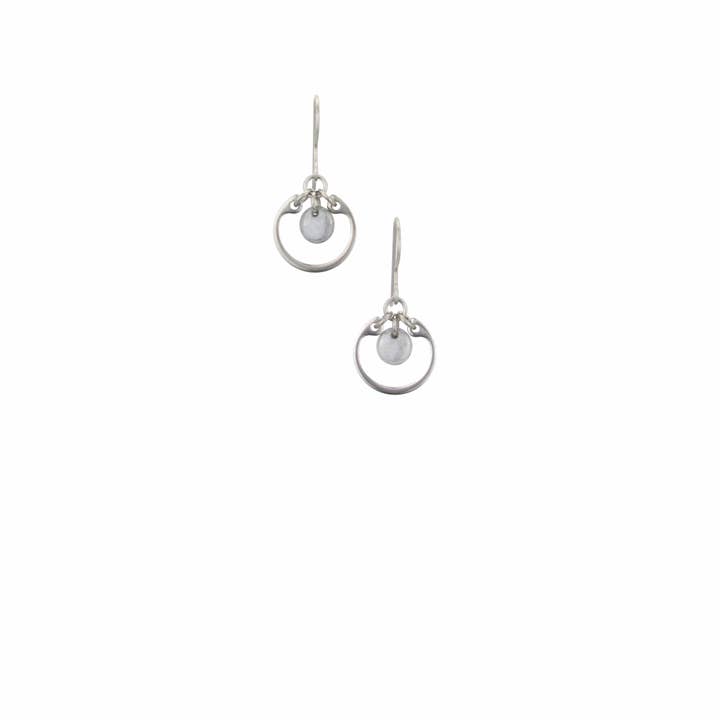 Wraptillion - Wholesale Dangle Earrings - Small Circle Earrings3