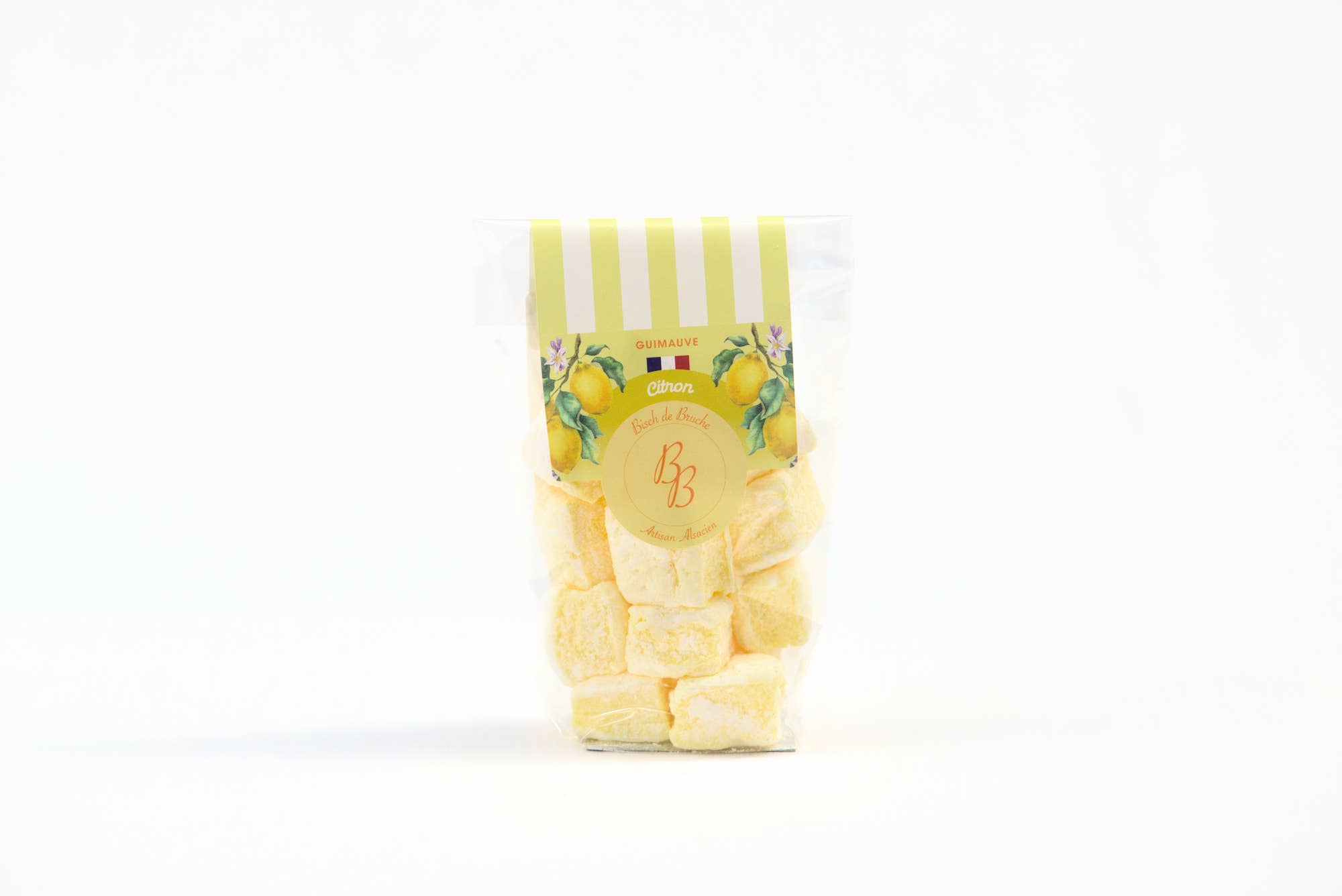 Bisch de Bruche - Wholesale Marshmallow - Artisanal Lemon Marshmallows (50g Bag)