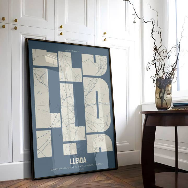 LLD LetraMap for wholesale by The Traveler Art