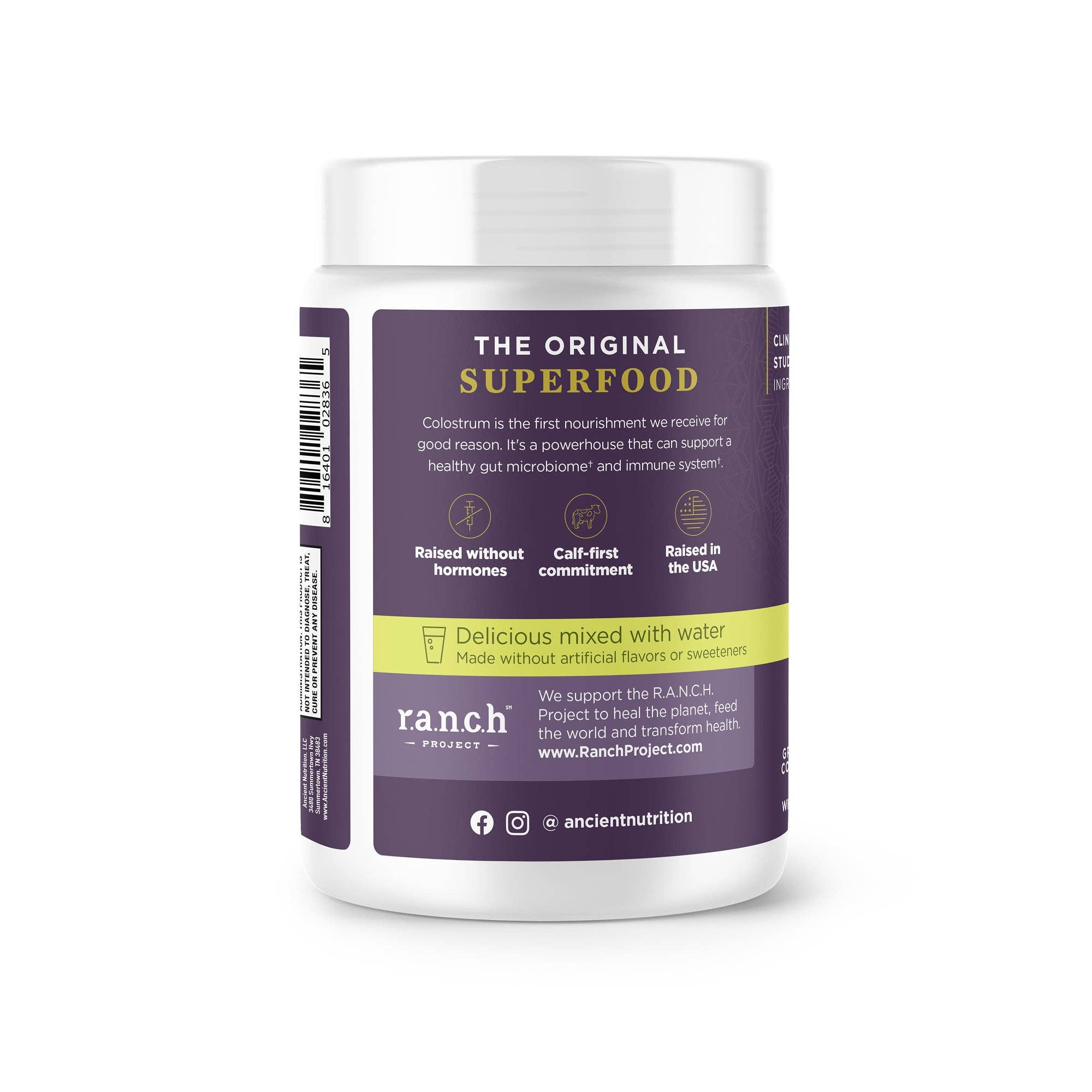 Ancient Nutrition - Wholesale Protein/Superfood Powder - Colostrum | Powder Lemon Bar Flavor (60 Servings)9