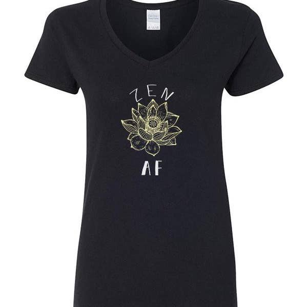 Zen AF V-Neck and other Purchase Wholesale zen af. Free Returns & Net 60 Terms on Faire trending on Faire.