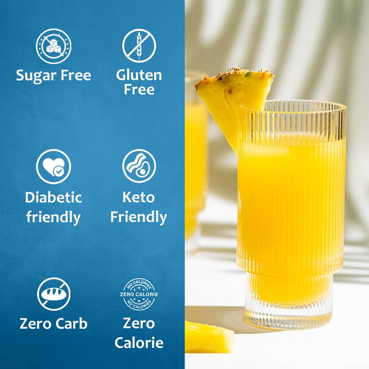 Syruvia - Wholesale Cocktail Mix/Syrup - Sugar-Free Pineapple Syrup3