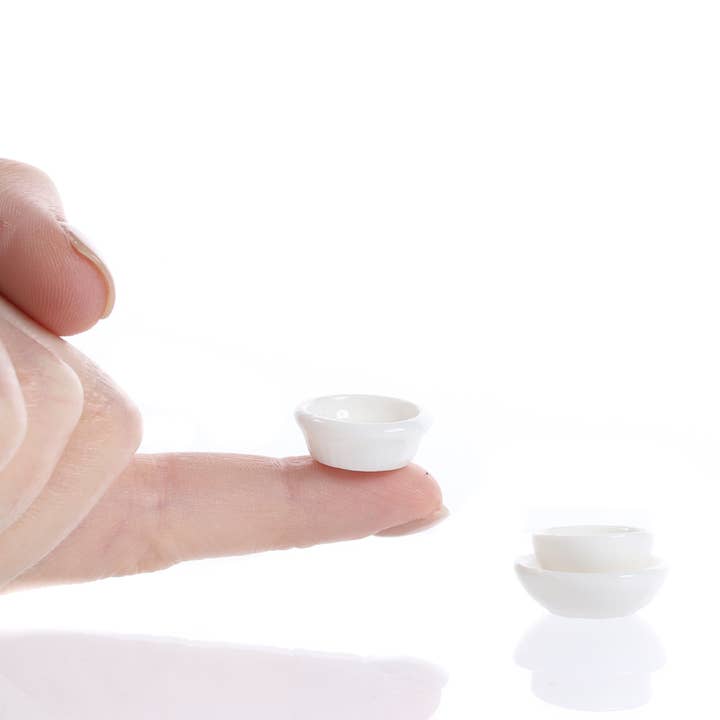 Dukkehus Miniature Porcelænsskåle (Sæt med 3) for engroshandel hos Factory Direct Craft