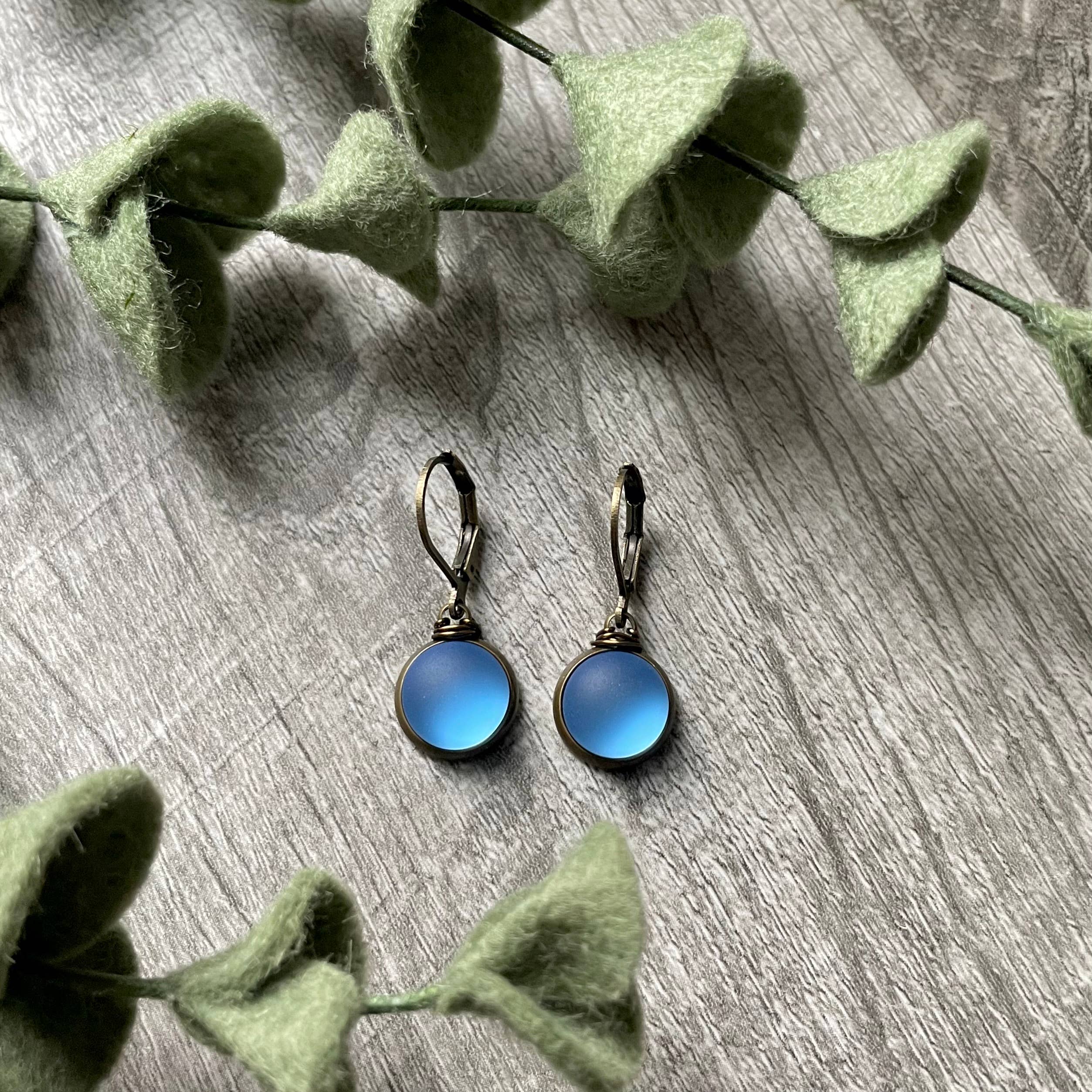 Spirit Glassworks - Wholesale Dangle Earrings - Dangle Earring Antique Brass11