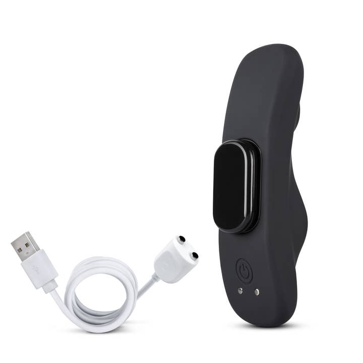 Blush - Wholesale Sex Toy - Temptasia - Remote Control Panty Vibe - Black