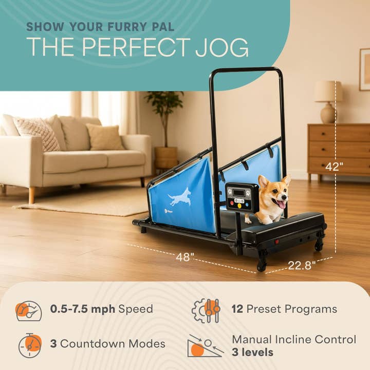 LifePro - Wholesale Fitness Equipment - Lifepro PawRunner Dog Treadmill for Small & Medium Dogs4