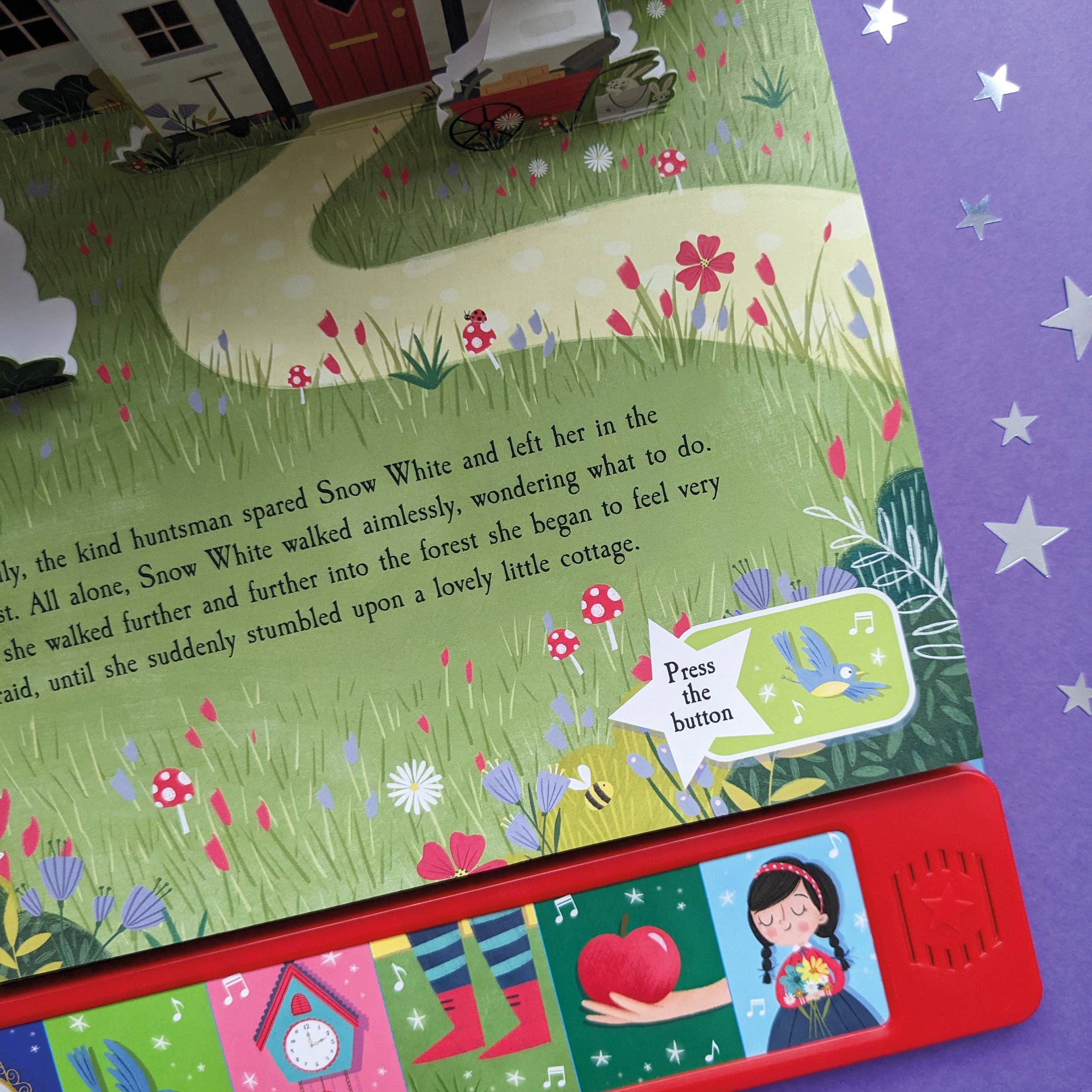 Robert Frederick Ltd - Wholesale Preschool Book (3-5) - Snow White - Children’s Pop-Up Sound Book4