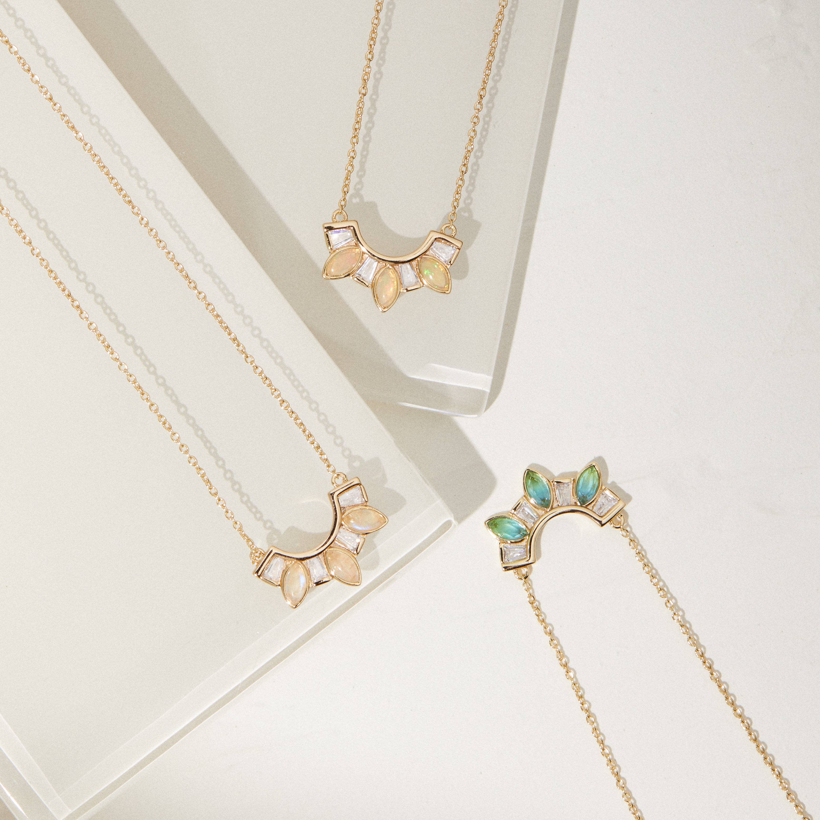 Glamrocks Jewelry - Wholesale Halskettinghanger - Seven Wonders ketting - Sky2