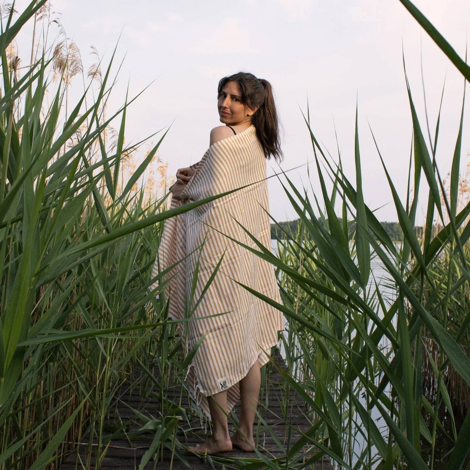 HELLO TURCO Turkish Towels - Wholesale Towel Set - 100 x Striped Towel Set 🥳 Bestseller12