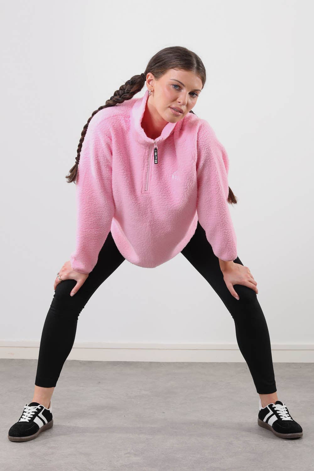 Rosa Chroma-fleece i babyrosa för wholesale på Faire2