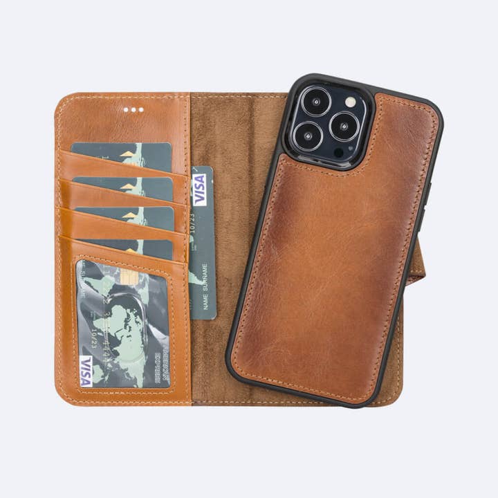OXA LEATHER - Wholesale Phone Wallet - Unisex - iPhone Leather Wallet Case