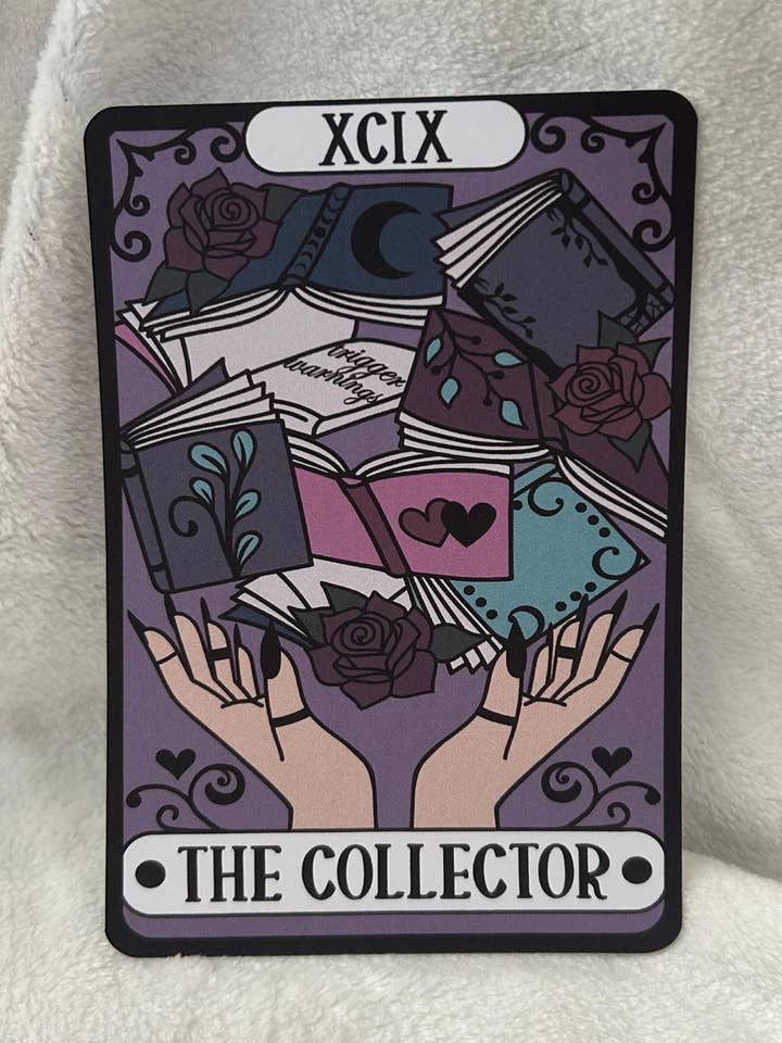 Samlaren bokälskare tarotstil Kindle e-läsare insatskort för genomskinligt fodral, Kindle-tillbehörsdekoration, Kindle, Paperwhite, Oasis 12:e generationen för wholesale av Bookbestiesuk