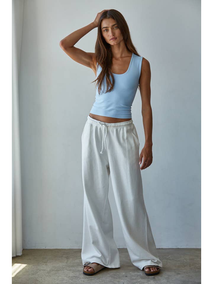 By Together – wholesale Linne (Tryckt) - Dam – S1187N | Dubbelskiktad sömlös topp16