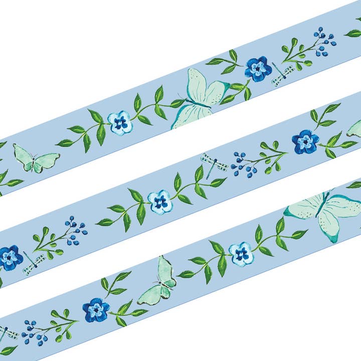 Mollie Blooms and Butterflies Washi Tape for wholesale by Tulip Design Company